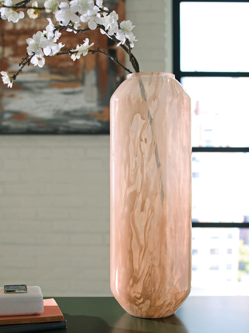 Dushby - Vase - 20" - Blush Pink