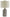 Linus - Ceramic Table Lamp  - Antique Black