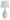 Wyattford - Metal Table Lamp - White / Black