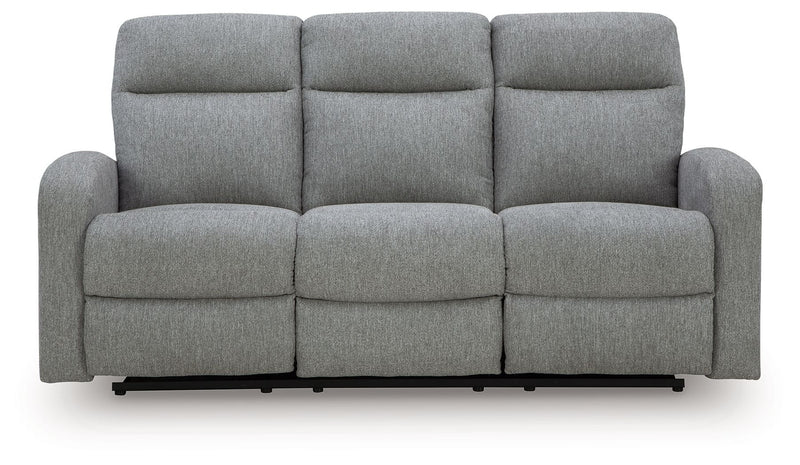 Gauntlet - 2 Pc. - Reclining Sofa And Loveseat - Sterling