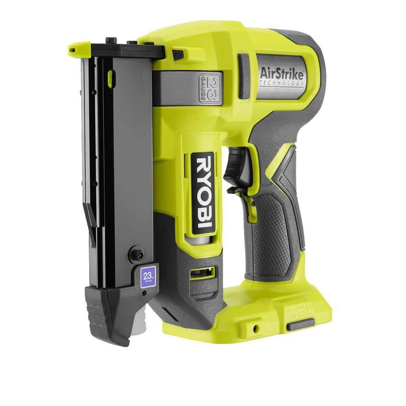 RYOBI ONE+ 18V Cordless Airstrike 23-Gauge Pin Nailer (Tool Only) PCL310B