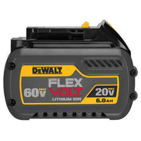 DEWALT FLEXVOLT 20V/60V MAX Lithium-Ion 6.0Ah Battery Pack DCB606