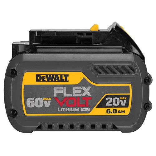 DEWALT FLEXVOLT 20V/60V MAX Lithium-Ion 6.0Ah Battery Pack DCB606