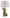 Wadeland - Poly Table Lamp - Gold Finish