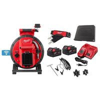 Milwaukee M18 18-Volt Lithium-Ion Cordless 100 ft. Flexible Modular Pipeline Inspection System Kit with Batteries and Charger 3972-22