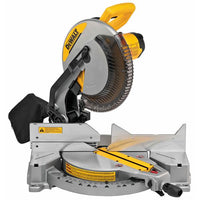 DEWALT 15 Amp Corded 12 in. Double Bevel Sliding Compound Miter Saw with XPS technology, Blade Wrench and Material Clamp DWS780