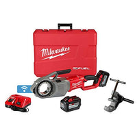 Milwaukee M18 Fuel One-Key Cordless Brushless Pipe Threader Kit with (2) 12.0Ah Batteries and Case 2874-22HD