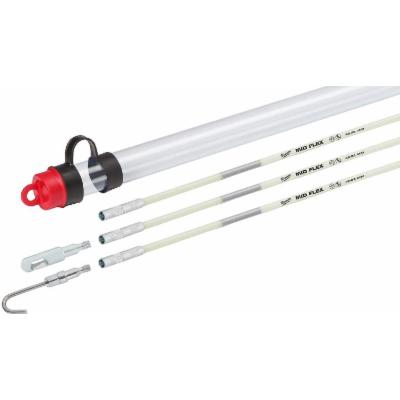 Milwaukee 15 ft. Mid Flex Fiberglass Fish Stick Kit with Accessories 48-22-4152