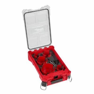 Milwaukee BIG HAWG Carbide Hole Saw Kit (9-Piece) with PACKOUT Case 49-56-9295