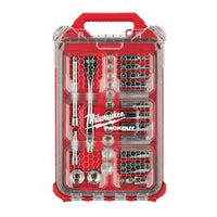 Milwaukee 3/8 in. Drive SAE Ratchet and Socket Mechanics Tool Set with Packout Case (28-Piece) 48-22-9481