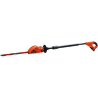 BLACK+DECKER 20V MAX Cordless Battery Powered Pole Hedge Trimmer Kit with (1) 1.5Ah Battery & Charger LPHT120