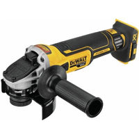 DEWALT 20V MAX XR Cordless Brushless 4.5 in. Slide Switch Small Angle Grinder with Kickback Brake (Tool Only) DCG405B