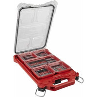 Milwaukee SHOCKWAVE Impact Duty Alloy Steel Screw Driver Bit Set with PACKOUT Case (100-Piece) 48-32-4082