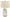 Shavon - Ceramic Table Lamp  - Beige / White