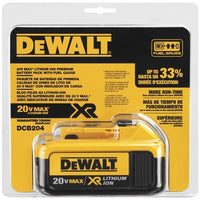 DEWALT 20V MAX Premium Lithium-Ion 4.0Ah Battery Pack DCB204