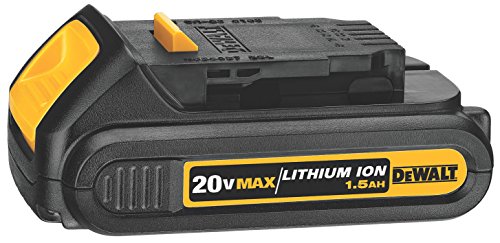 DEWALT 20V MAX Compact Lithium-Ion 1.5Ah Battery Pack DCB201