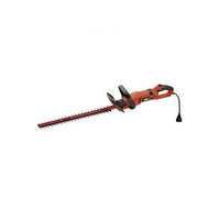 BLACK+DECKER 24 in. 3.3 Amp Corded Dual Action Electric Hedge Hog Trimmer with Rotating Handle HH2455