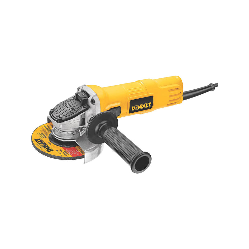 DEWALT 7 Amp 4.5 in. Small Corded Angle Grinder with 1-Touch Guard DWE4011