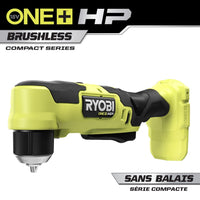 RYOBI ONE+ HP 18V Brushless Cordless Compact 3/8 in. Right Angle Drill (Tool Only) PSBRA02B