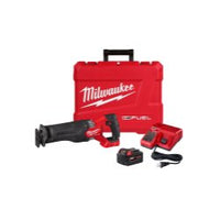 Milwaukee M18 FUEL 18V Lithium-Ion Brushless Cordless SAWZALL Reciprocating Saw Kit W/one 5.0 Ah Batteries, Charger and Case 2821-21