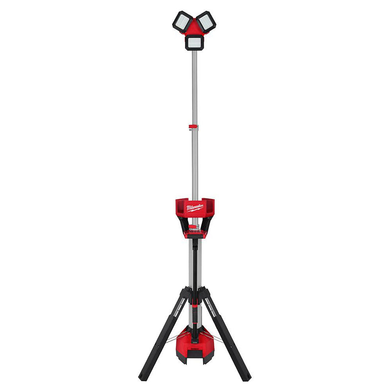 Milwaukee M18 18-Volt Lithium-Ion Cordless 6,000 Lumens Rocket Dual Power Tower Light with Charger (Tool-Only) 2136-20