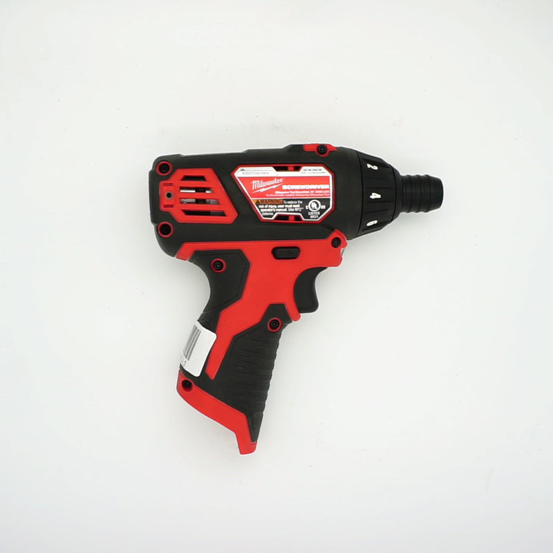 Milwaukee Tool Screwdriver,Cordless,12V Dc,500 RPM 2401-20 - All