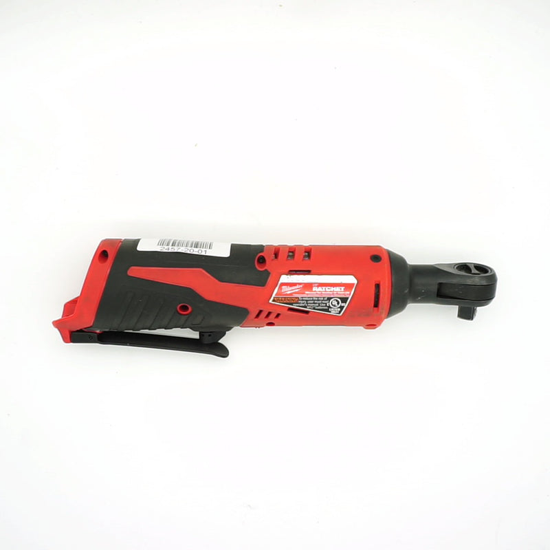 Milwaukee M12 12V Lithium-Ion Cordless 3/8 in. Ratchet (Tool-Only) 2457-20