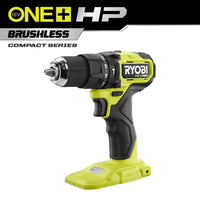 RYOBI ONE+ HP 18V Brushless Cordless Compact 1/2 in. Hammer Drill (Tool Only) PSBHM01B