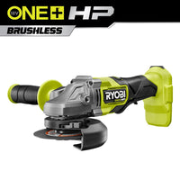 RYOBI ONE+ HP 18V Brushless Cordless 4-1/2 in. Angle Grinder (Tool Only) PBLAG01B