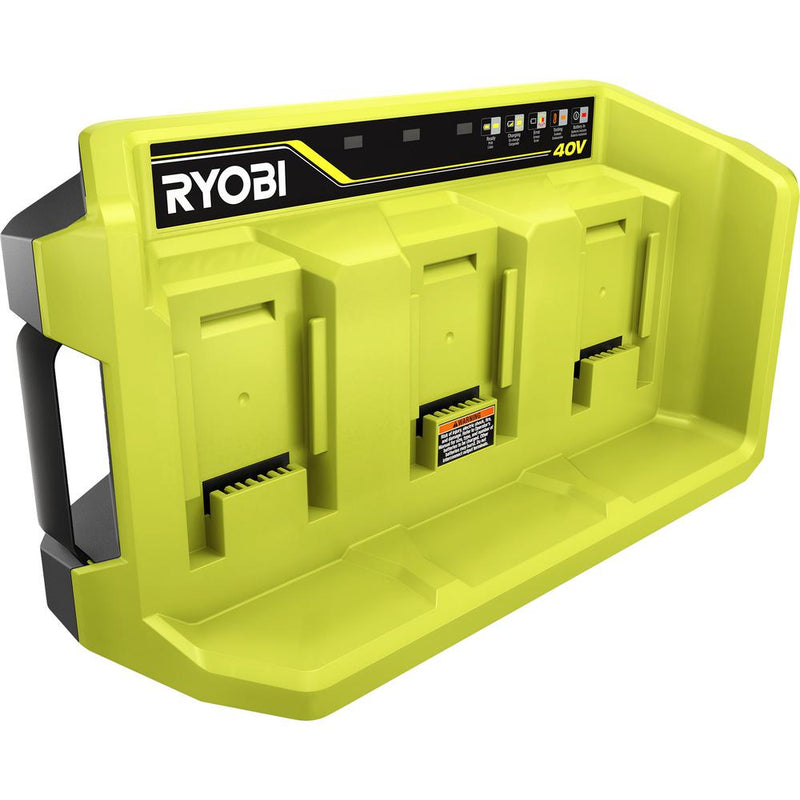 RYOBI 40V 3-Port Sequential Fast Charger OP407A