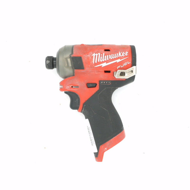Milwaukee M12 FUEL SURGE 12V Lithium-Ion Brushless Cordless 1/4 in. Hex Impact Driver (Tool-Only) 2551-20