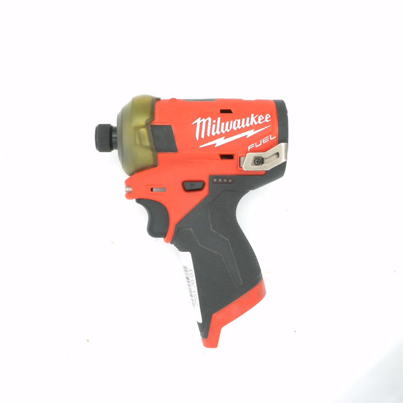 Milwaukee M12 FUEL SURGE 12V Lithium-Ion Brushless Cordless 1/4 in. Hex Impact Driver (Tool-Only) 2551-20