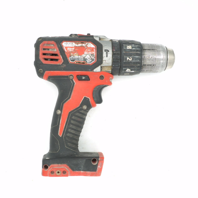 Milwaukee M18 18V Lithium-Ion Cordless 1/2 in. Hammer Drill/Driver (Tool-Only) 2607-20