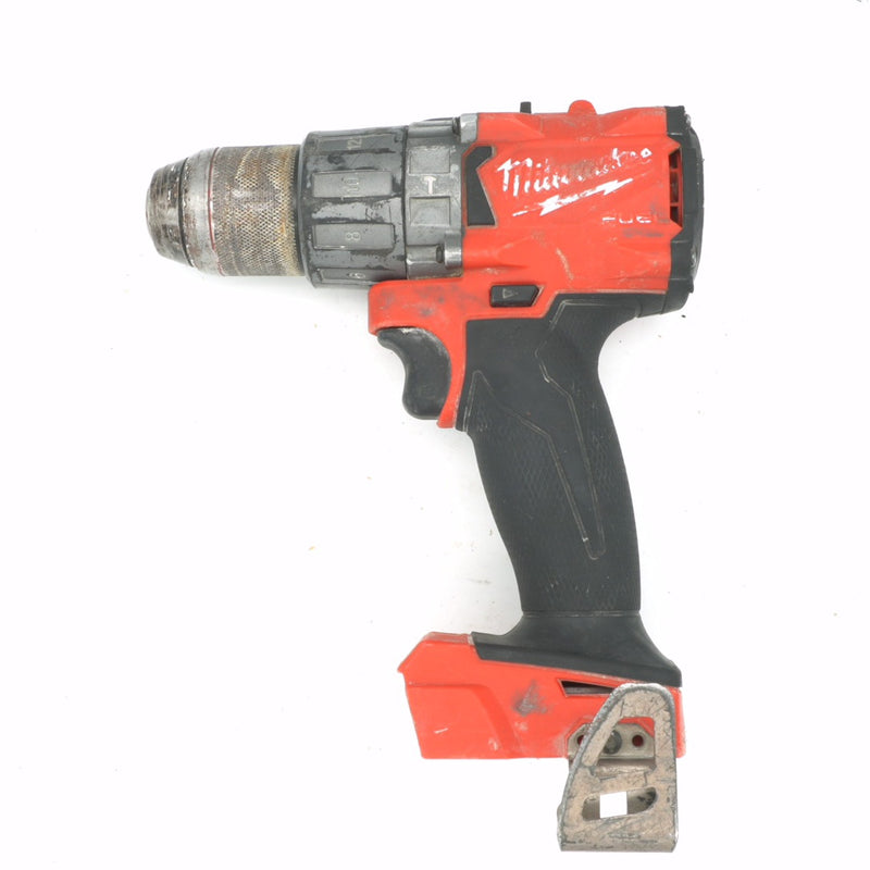 Milwauke M18 FUEL 18V Lithium-Ion Brushless Cordless 1/2 in. Hammer Drill/Driver (Tool-Only) 2804-20