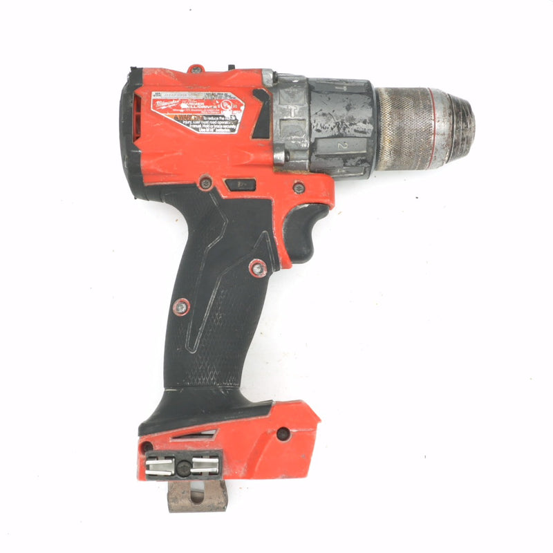 Milwauke M18 FUEL 18V Lithium-Ion Brushless Cordless 1/2 in. Hammer Drill/Driver (Tool-Only) 2804-20