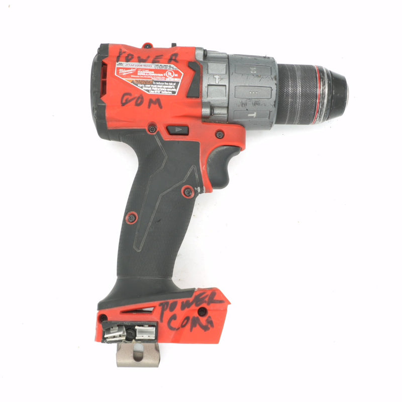 Milwauke M18 FUEL 18V Lithium-Ion Brushless Cordless 1/2 in. Hammer Drill/Driver (Tool-Only) 2804-20