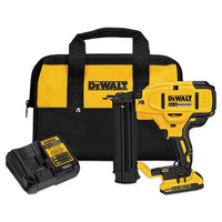DEWALT 20V MAX XR Lithium-Ion 18-Gauge Electric Cordless Brad Nailer Kit DCN680D1