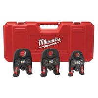 Milwaukee M18 1/2 in. - 1 in. Black Iron Press Tool Jaw Kit 49-16-2696