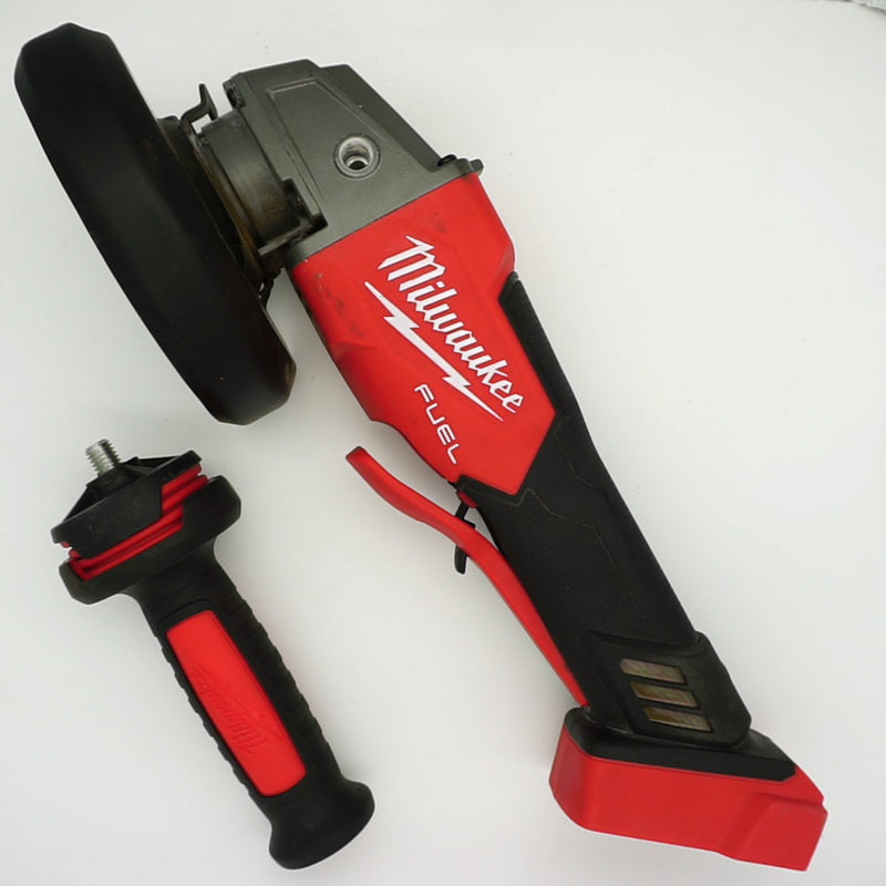 Milwaukee M18 FUEL 18V Lithium-Ion Brushless Cordless 4-1/2 in./5 in. Grinder w/Paddle Switch (Tool-Only) 2880-20