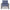 Half Moon Beach - Spring Lounge Chair - Blue / Gray