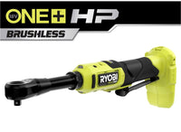 RYOBI ONE+ HP 18V Brushless Cordless 3/8 in. Extended Reach Ratchet (Tool Only) PBLRC25B