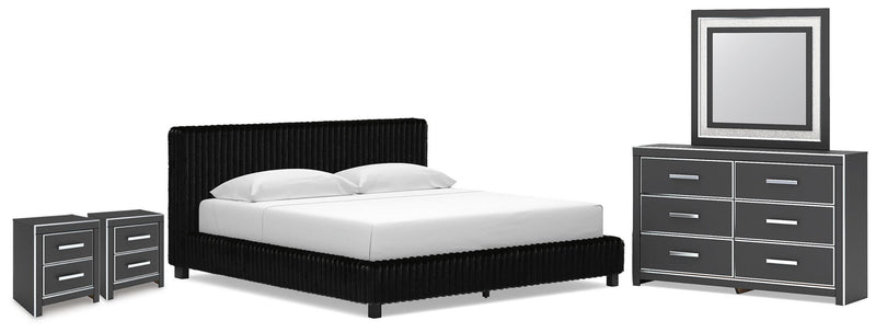 Zuraleus - Upholstered Bedroom Set