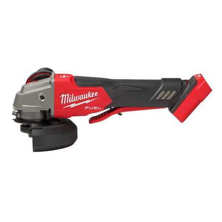 Milwaukee Tool 2888-20 4.5-5 in. M18 Fuel Cordless Paddle Switch No-Lock Variable Speed Braking Grinder