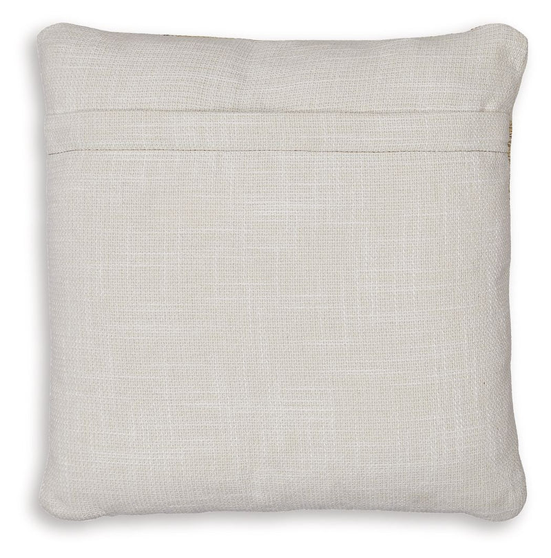 Brockner Next-Gen Nuvella - Indoor/Outdoor Pillow (Set of 4) - Brown / Yellow