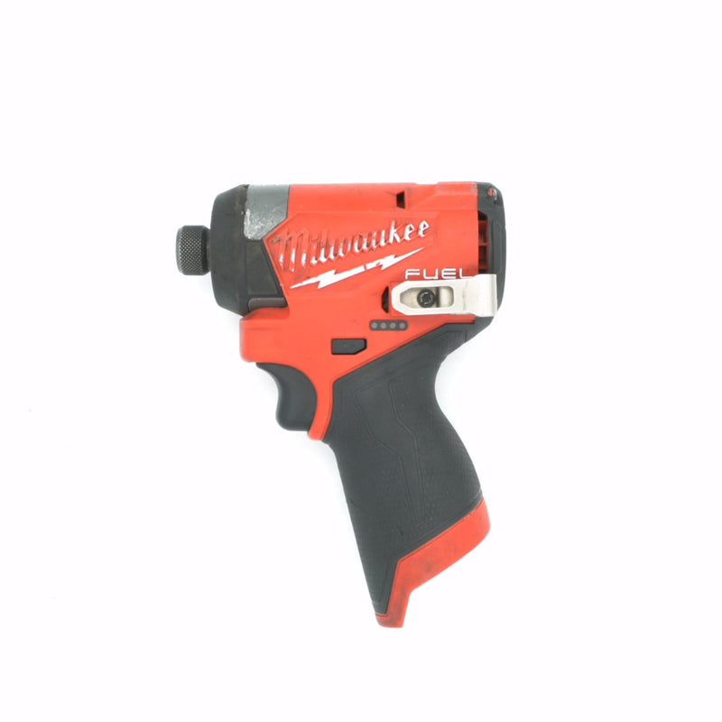 Milwaukee M12 FUEL 12V Lithium-Ion Brushless Cordless 1/4 in. Hex Impact Driver (Tool-Only) 3453-20