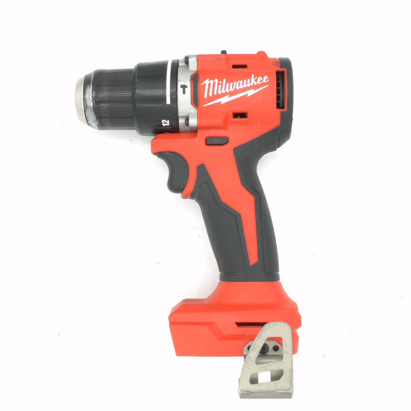 Milwaukee M18 18V Lithium-Ion Brushless Cordless 1/2 in. Compact Hammer Drill/Driver (Tool-Only) 3602-20