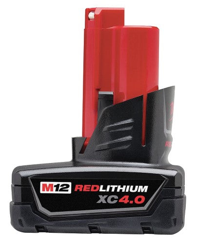 Milwaukee M12 12-Volt Lithium-Ion XC Extended Capacity Battery Pack 4.0Ah 48-11-2440
