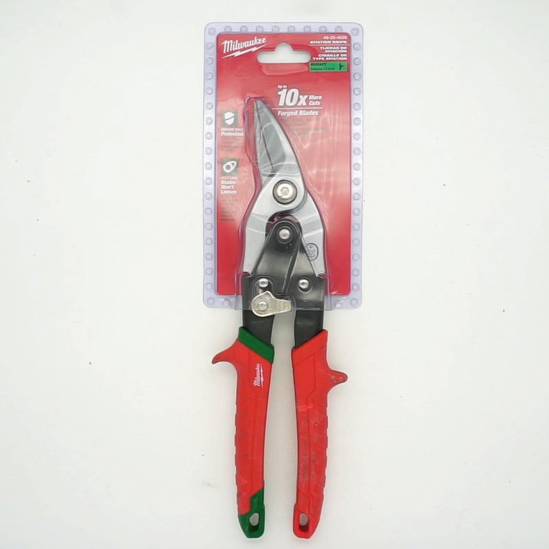 Milwaukee 10 in. Right-Cut Aviation Snips 48-22-4520