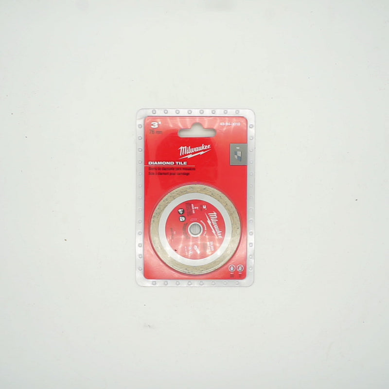 Milwaukee 3 in. Diamond Tile Blade 49-94-3010