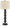 Luanndon - Poly Buffet Lamp - Black